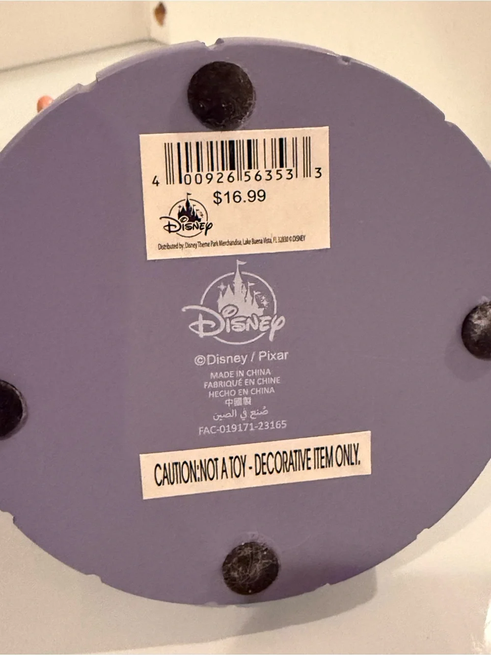 NWT Disney Paris Ratatouille decorative figure
